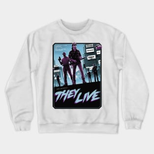 THEY LIVE Crewneck Sweatshirt